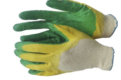 Купить Перчатки х/б с двойным латексным покрытием в .