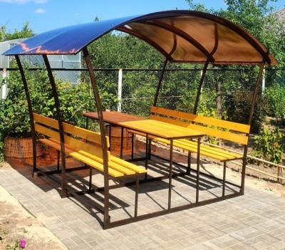 Купить Беседка Дачная каркас 250х210см, высота 206см в .