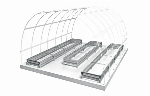 Купить Грядки в теплицу 3х6 м, комплект из 3-х гряд  в .