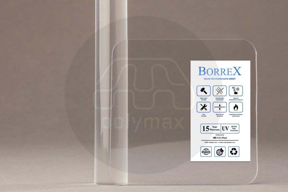 Купить Монолитный поликарбонат 6мм borrex (оптимальный) в .