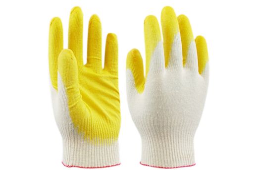 Купить Перчатки х/б с одинарным латексным покрытием в .
