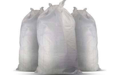 Купить Мешок полипропиленовый строительный белый 55х95см в .