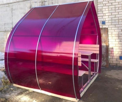 Купить Беседка Тюльпан каркас 200х200см, высота 230см в .