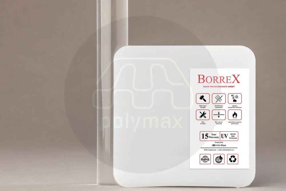 Купить Монолитный поликарбонат 6мм Borrex в .