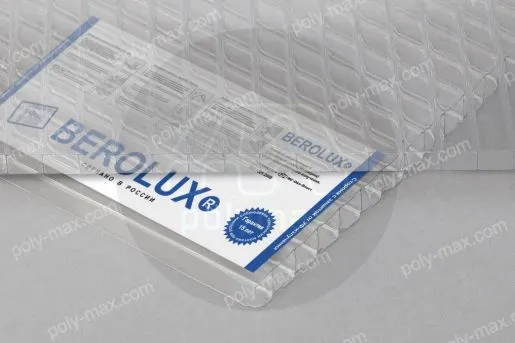 Купить Беролюкс сотовый поликарбонат 10мм в .