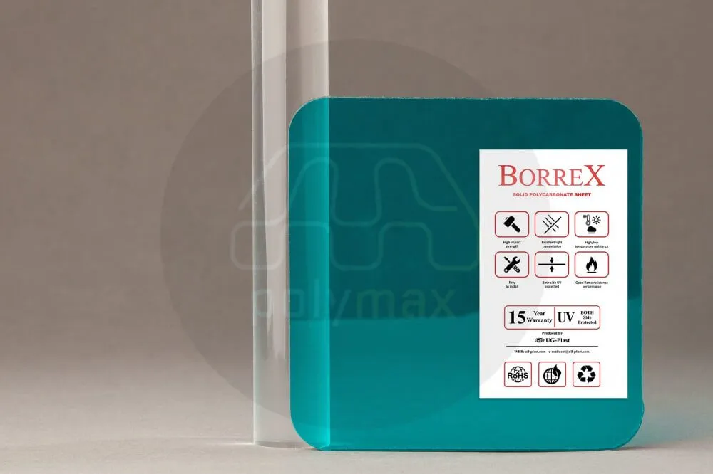 Купить Монолитный поликарбонат 4мм Borrex в .