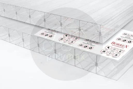 Купить Боррекс сотовый поликарбонат 32мм в .